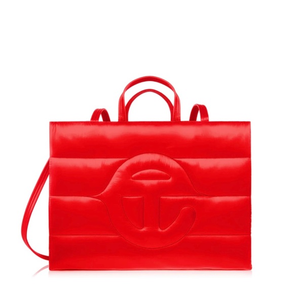 Telfar Large Red Puff Shopper SOLD OUT on Website - Picture 2 of 3